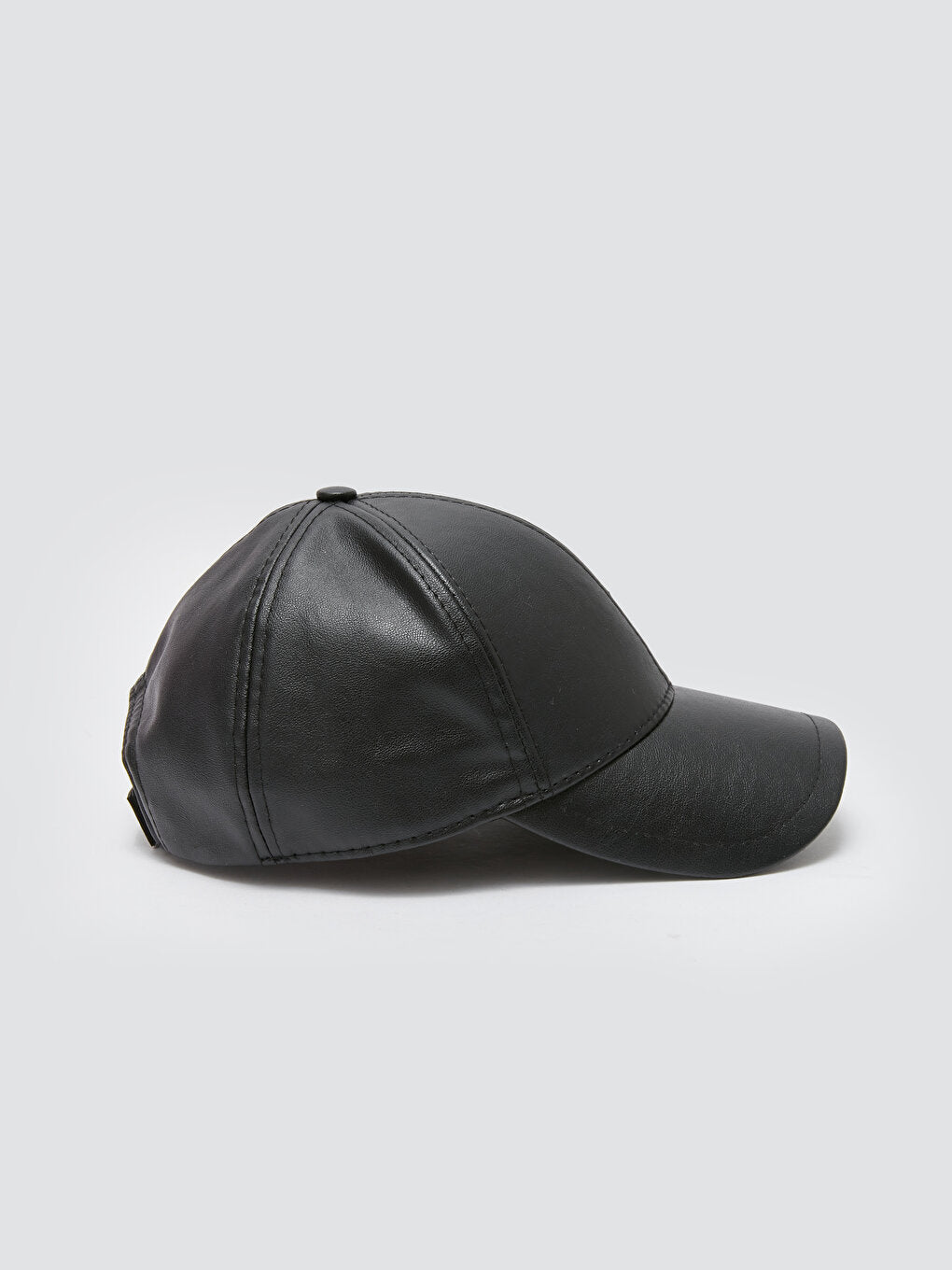 Leather Look Men's Cap Hat