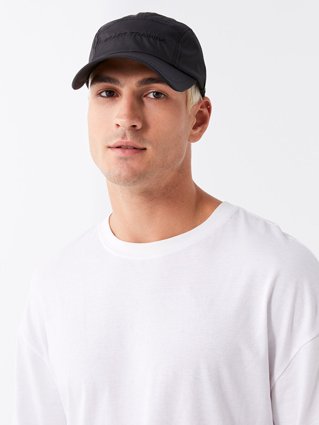 Text Embroidered Men's Cap Hat