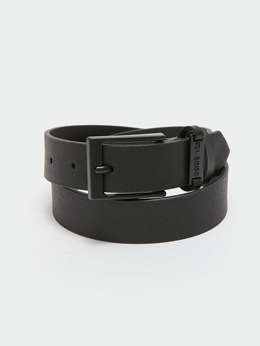 Leather Look Boy's Belt