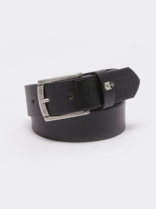 Leather Look Boy's Belt