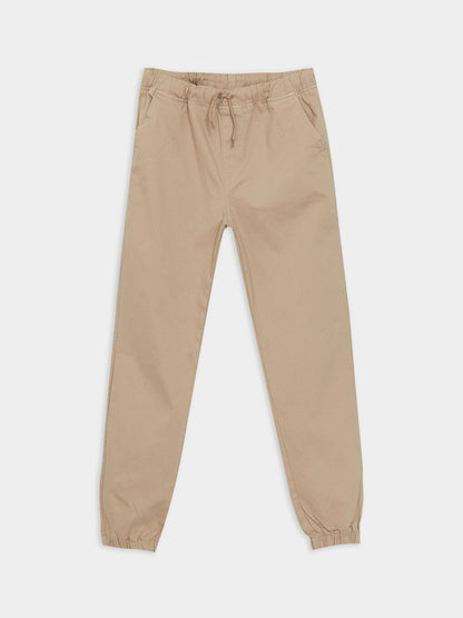 Elastic Waist Boy Jogger Pants