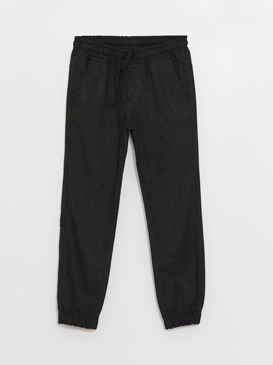 Elastic Waist Boy Jogger Pants