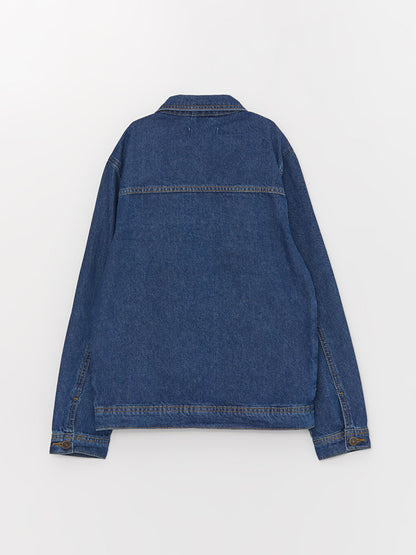 Shirt Collar Boy Jean Jacket