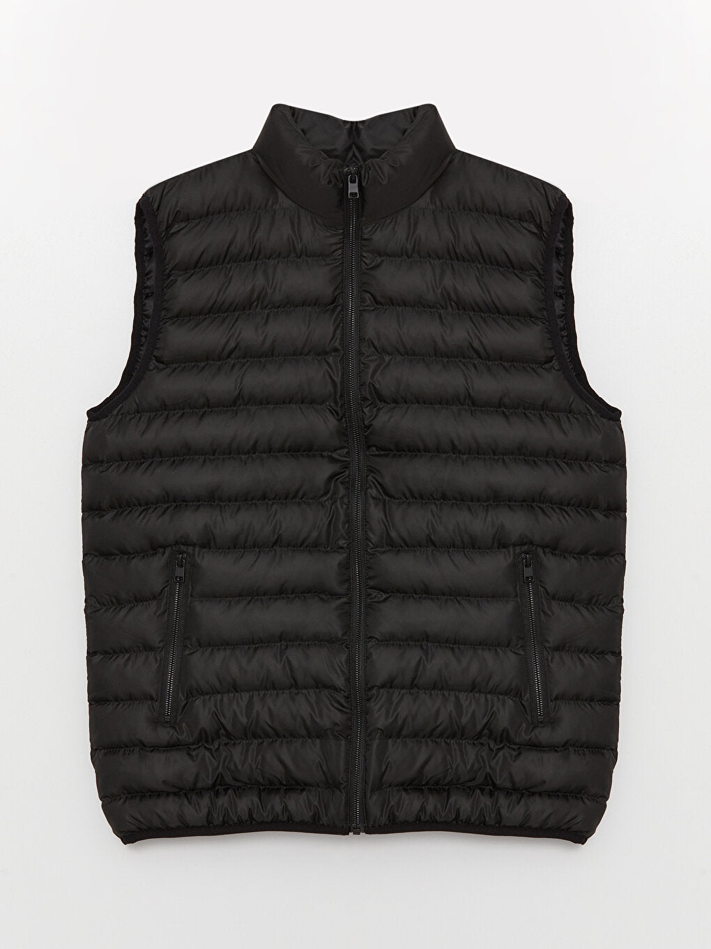 Standard Mold Stand Collar Men's Puffer Vest