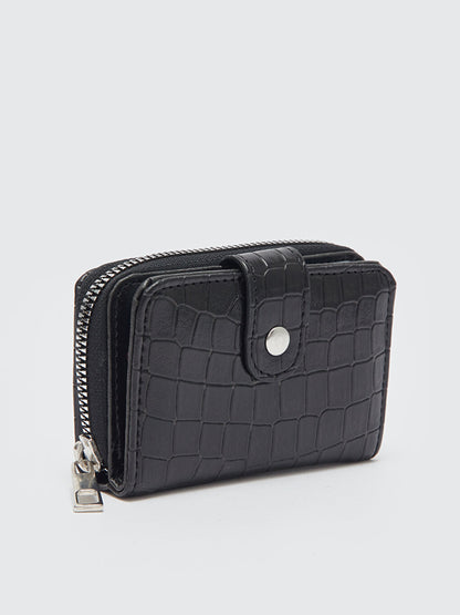 Self-Patterned Women's Wallet