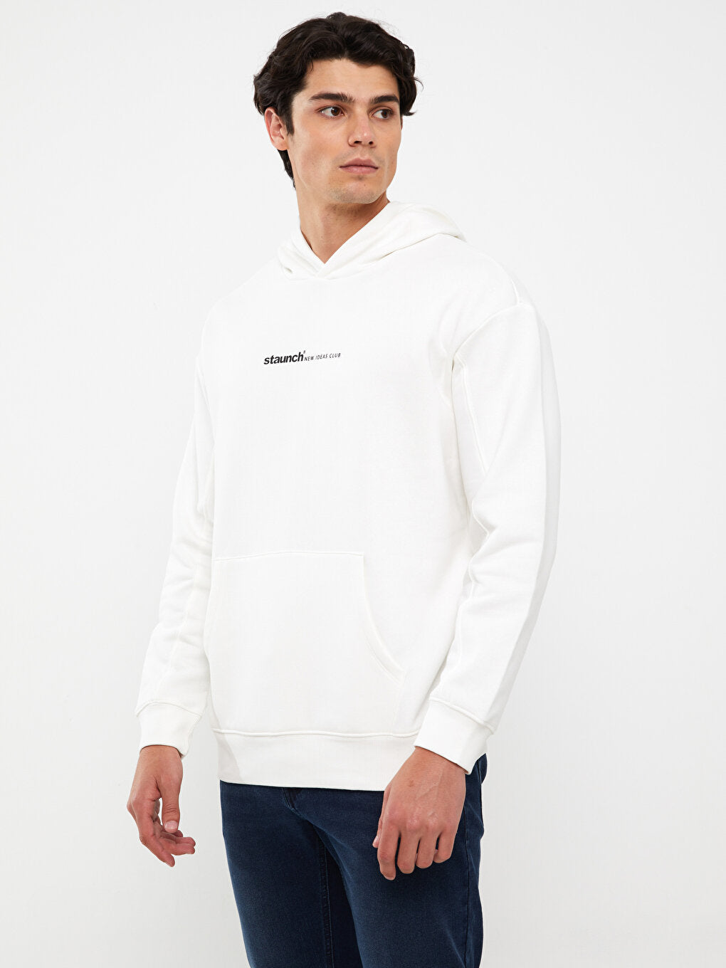 Long Sleeve Printed Men's Hoodie