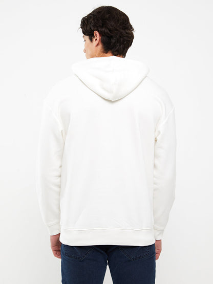 Long Sleeve Printed Men's Hoodie