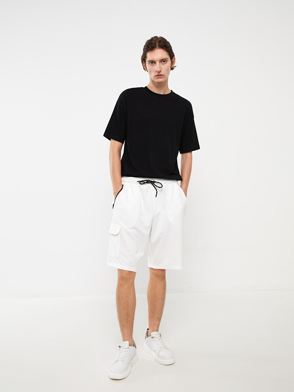 Comfortable Fit Men's Bermuda Shorts