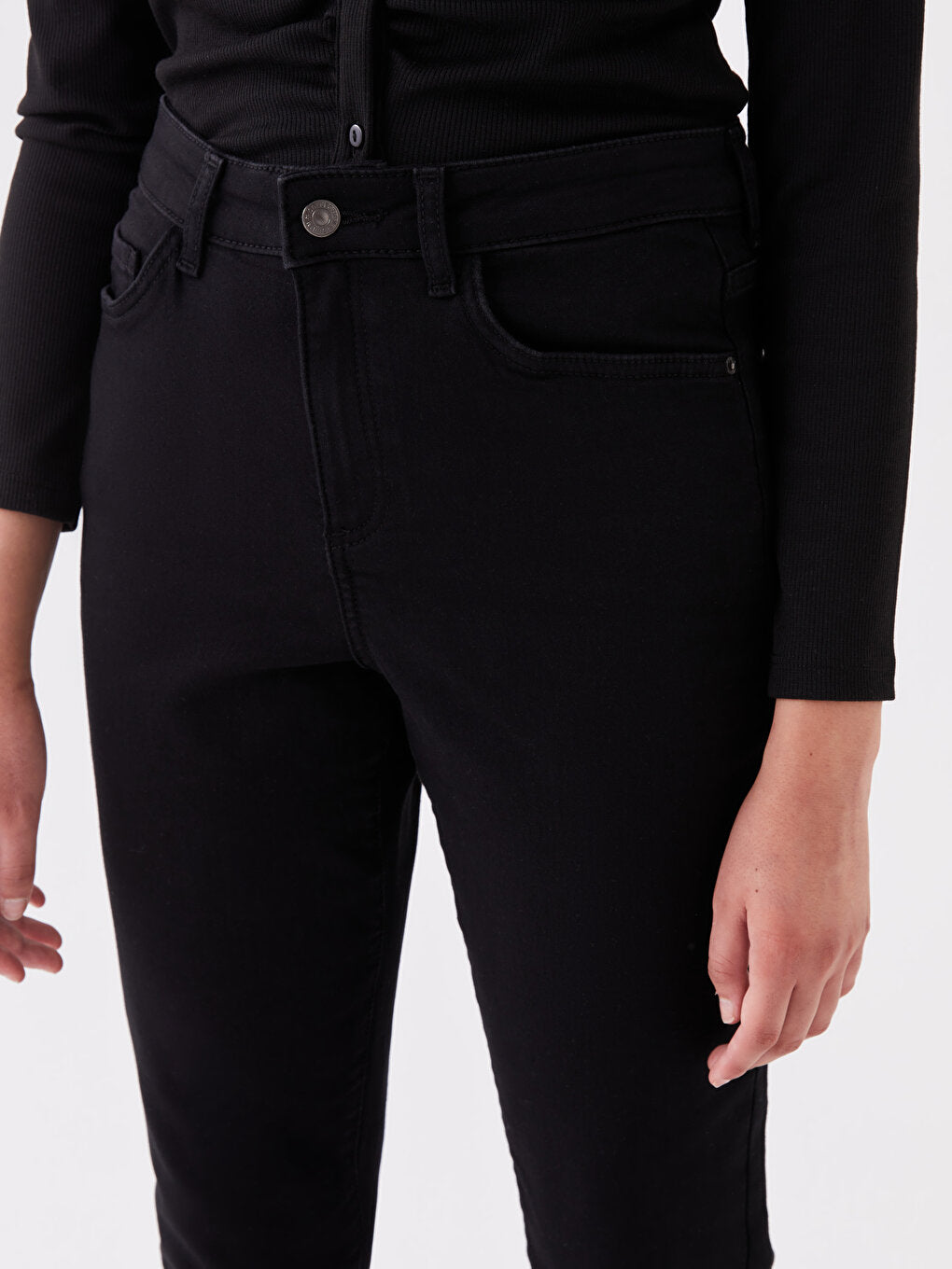 Slim Fit Women's Jean Trousers