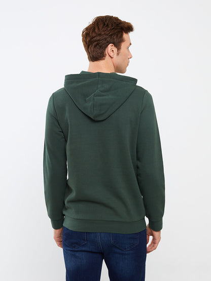 Long Sleeve Printed Men's Hoodie