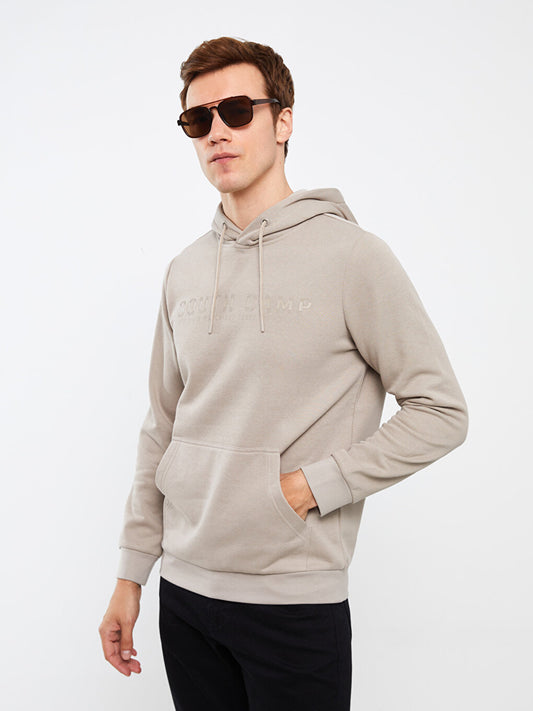 Long Sleeve Printed Men's Hoodie