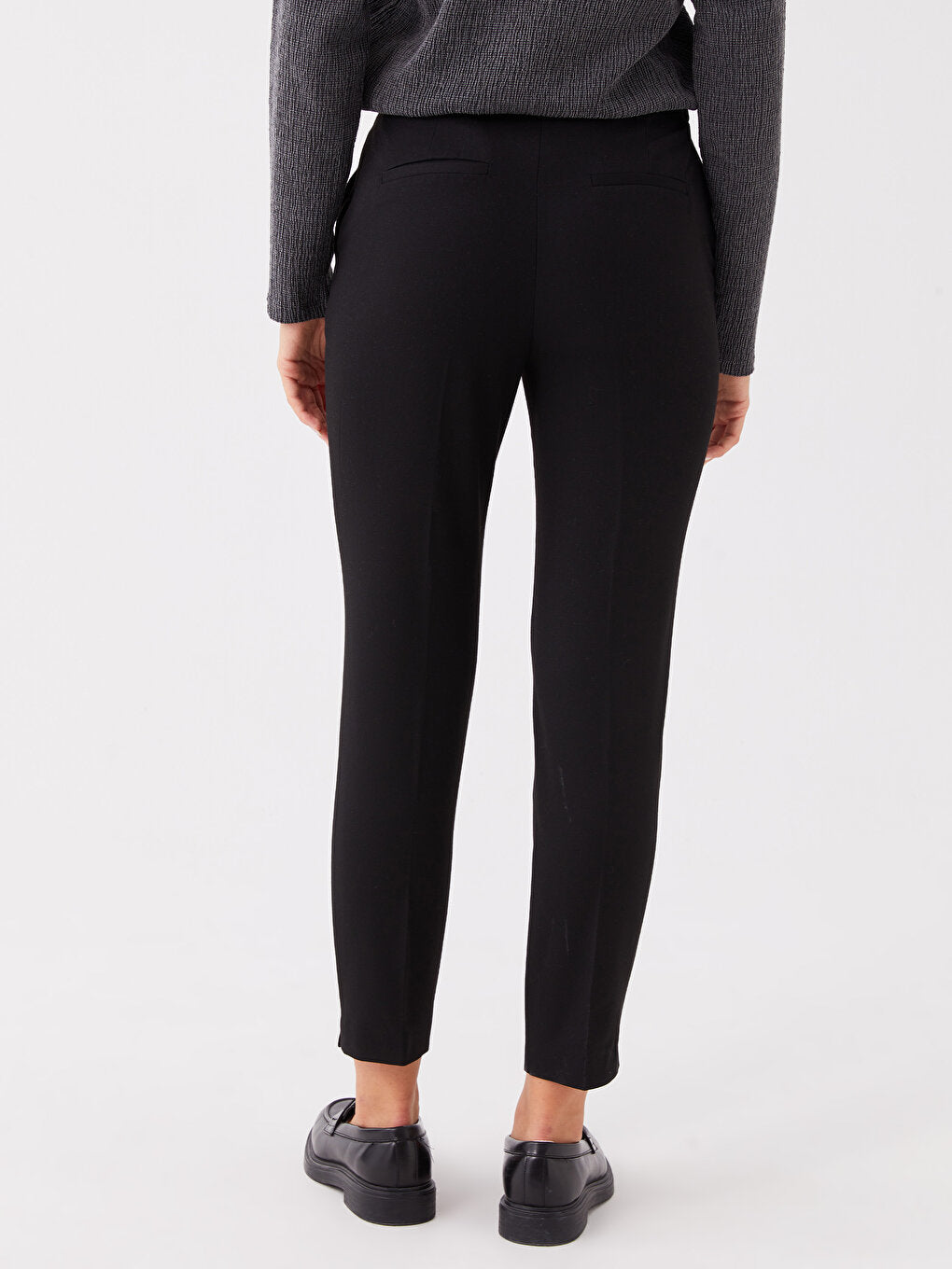 Women's Slim Fit Straight Trousers