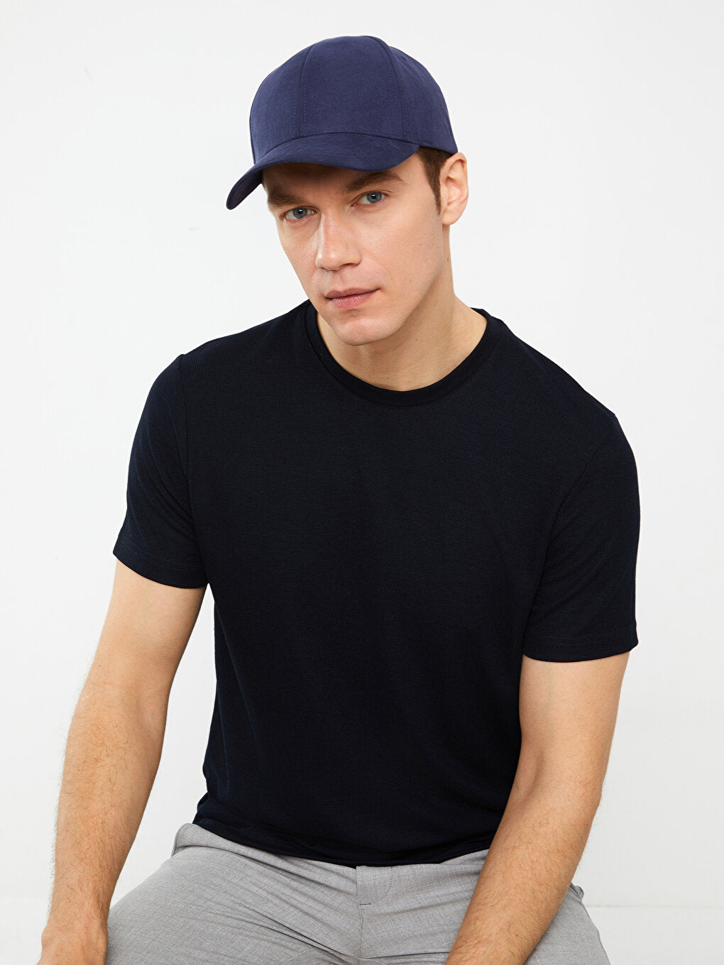 Suede Look Men's Cap Hat