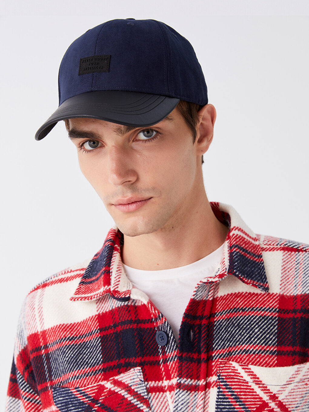 Suede Look Men's Cap Hat