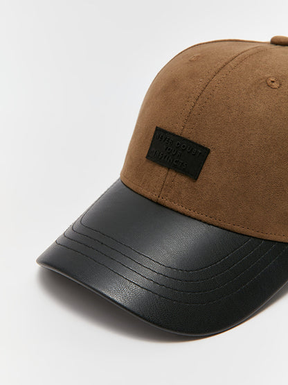 Suede Look Men's Cap Hat