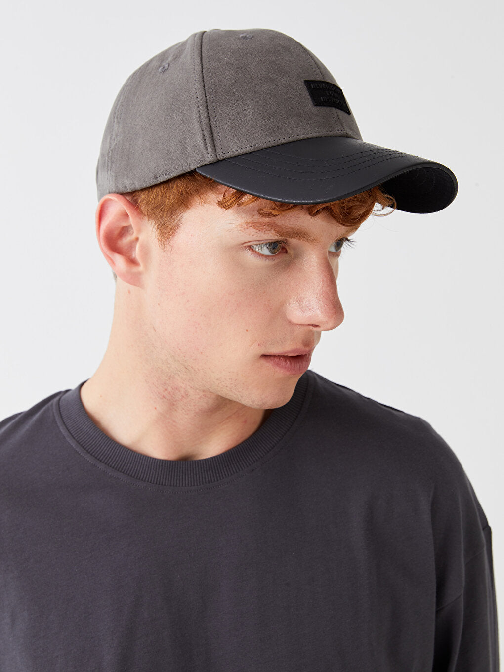 Suede Look Men's Cap Hat