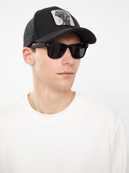 Label Embroidered Men's Cap Hat