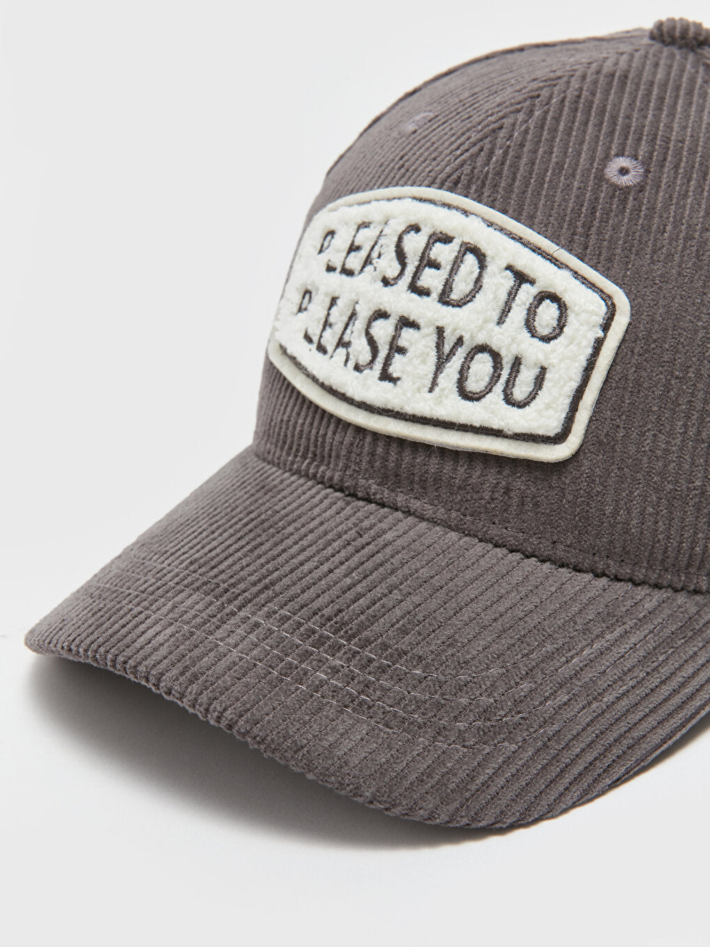 Text Printed Men's Cap Hat