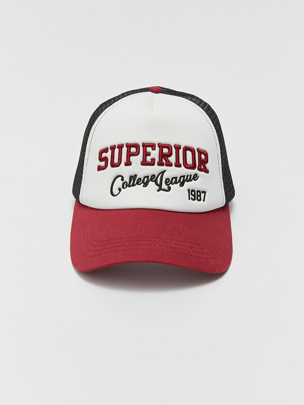 Text Embroidered Men's Cap Hat