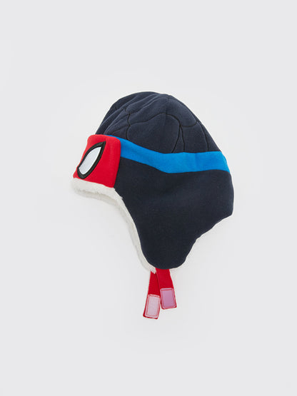 Spiderman Printed Boy's Snow Hat