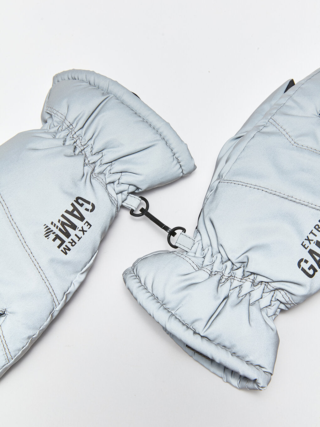 Text Printed Boy's Thick Gloves