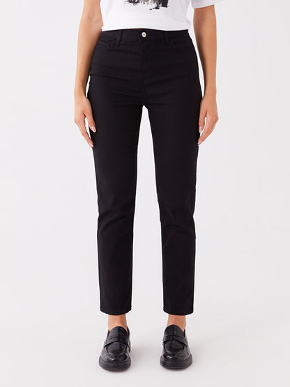 Slim Fit Women's Jean Trousers