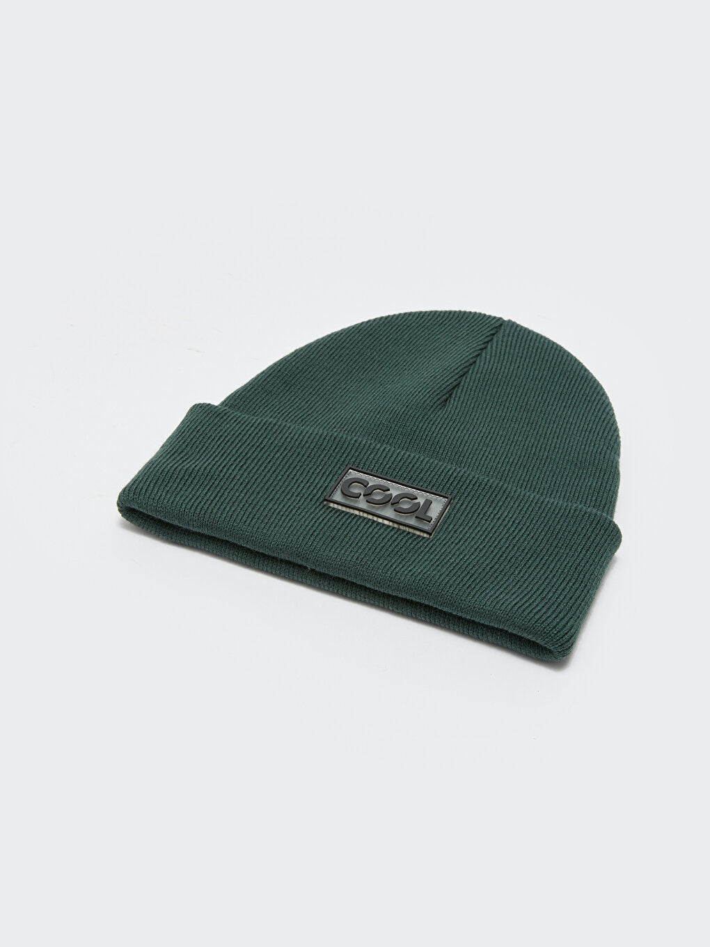 Label Detailed Boy's Knitwear Beanie