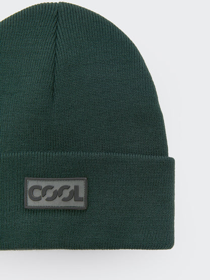 Label Detailed Boy's Knitwear Beanie