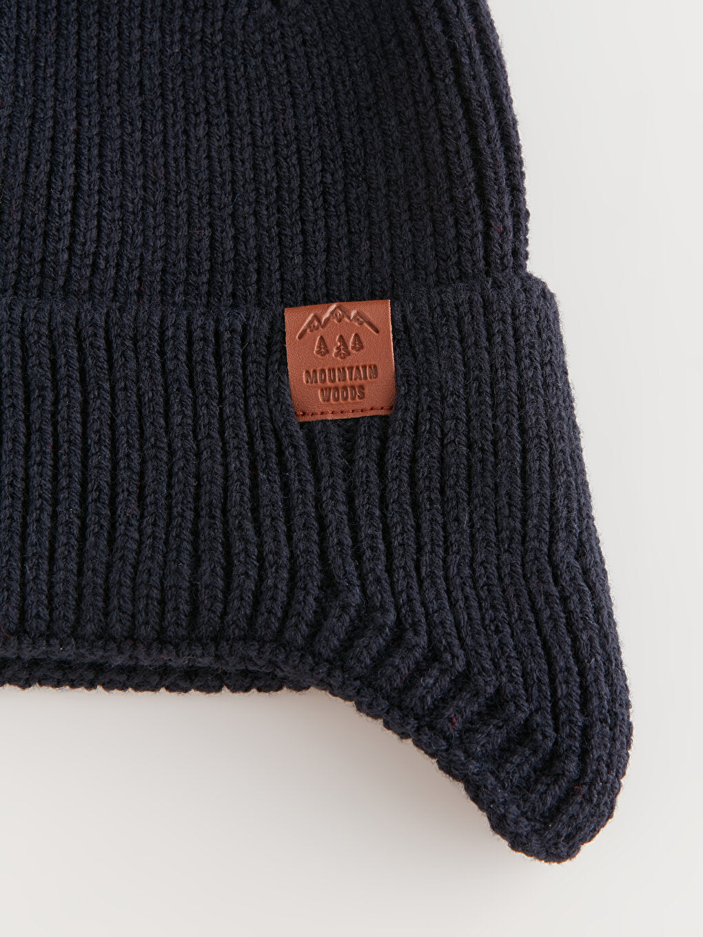 Label Detailed Boy's Beanie