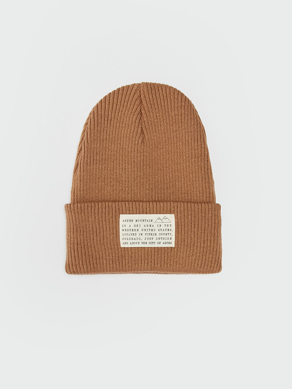 Label Embroidered Boy's Beret