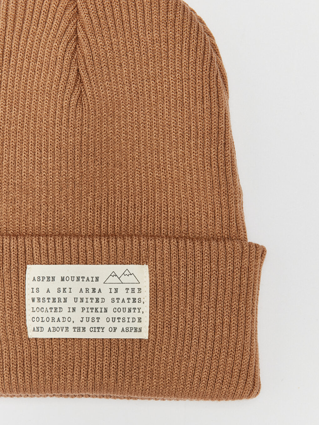 Label Embroidered Boy's Beret