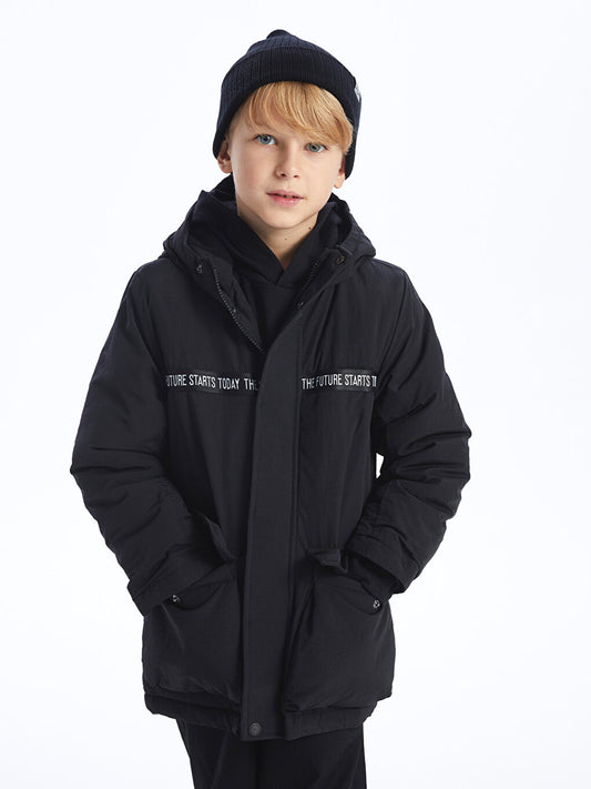 Hooded Boy's Coat