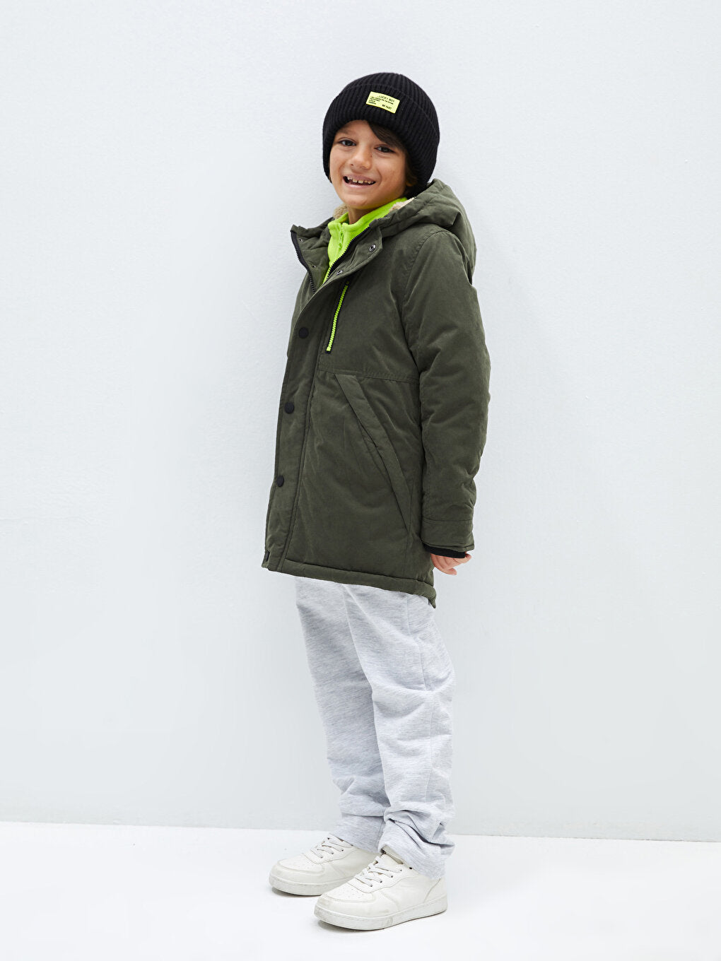 Hooded Boy's Coat