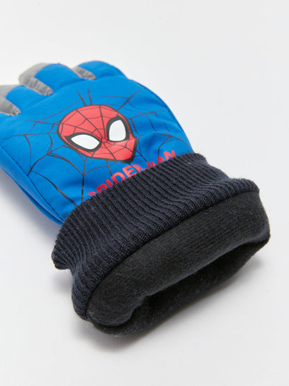 Spiderman Licensed Boy's Thick Gloves