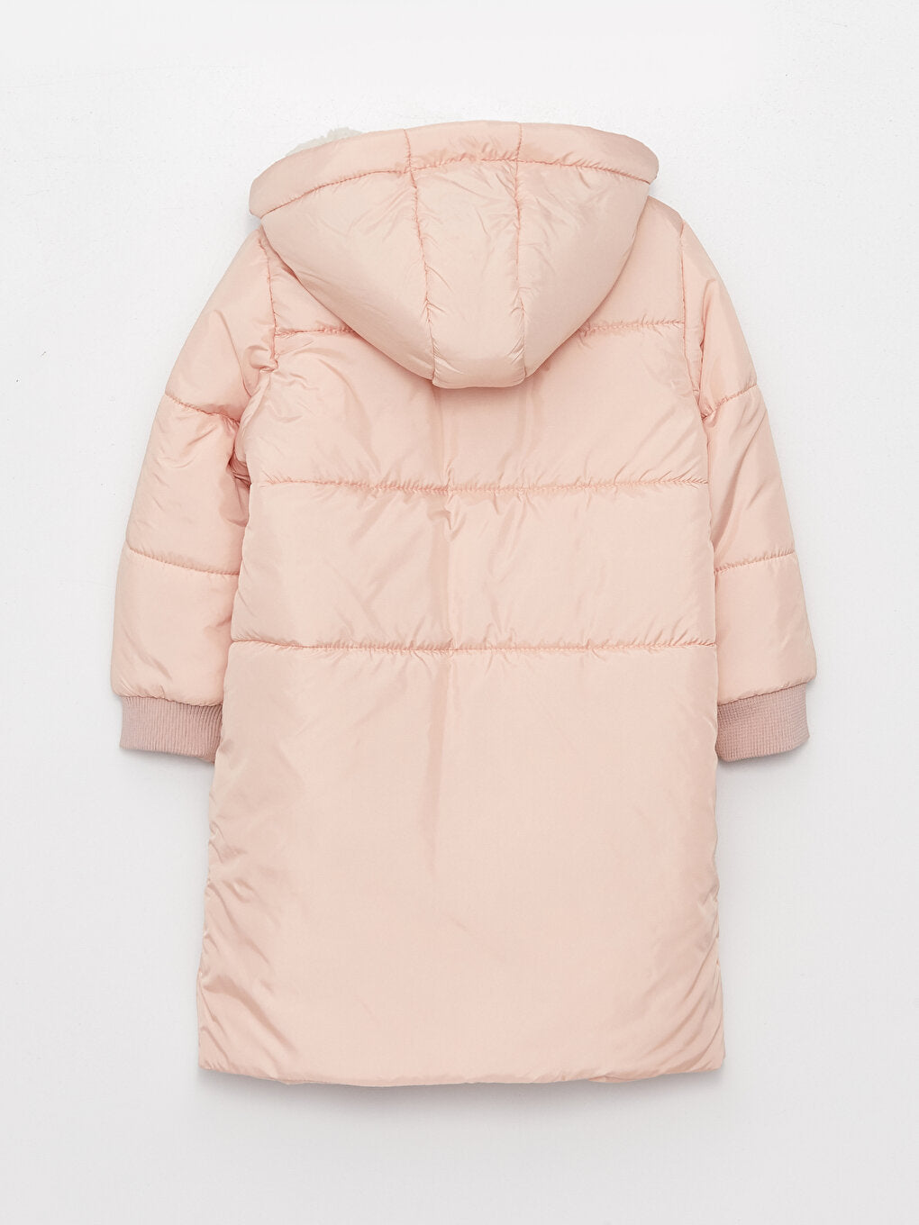 Hooded Basic Girl's Coat