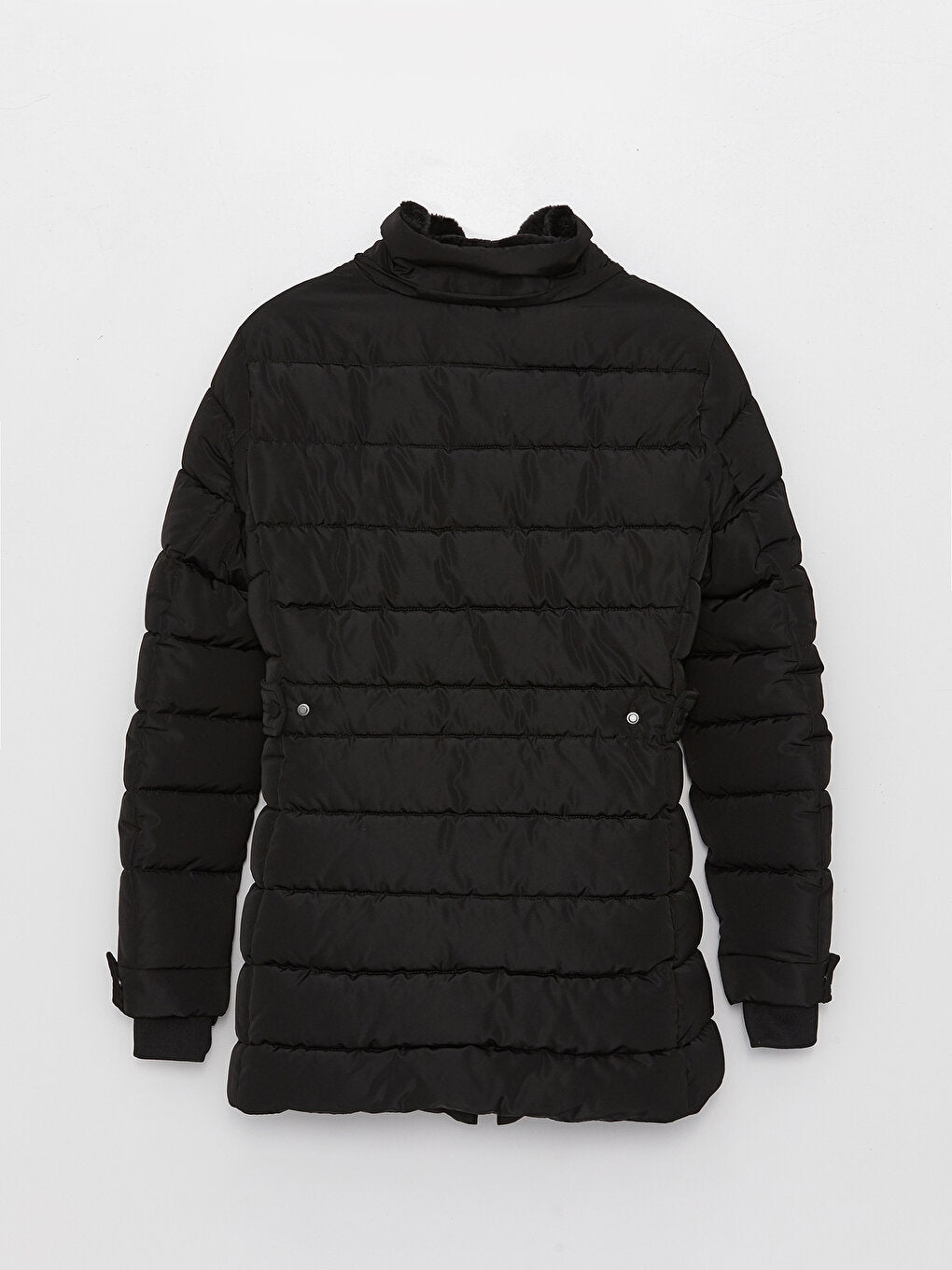 Women's Hooded Plain Puffer Coat