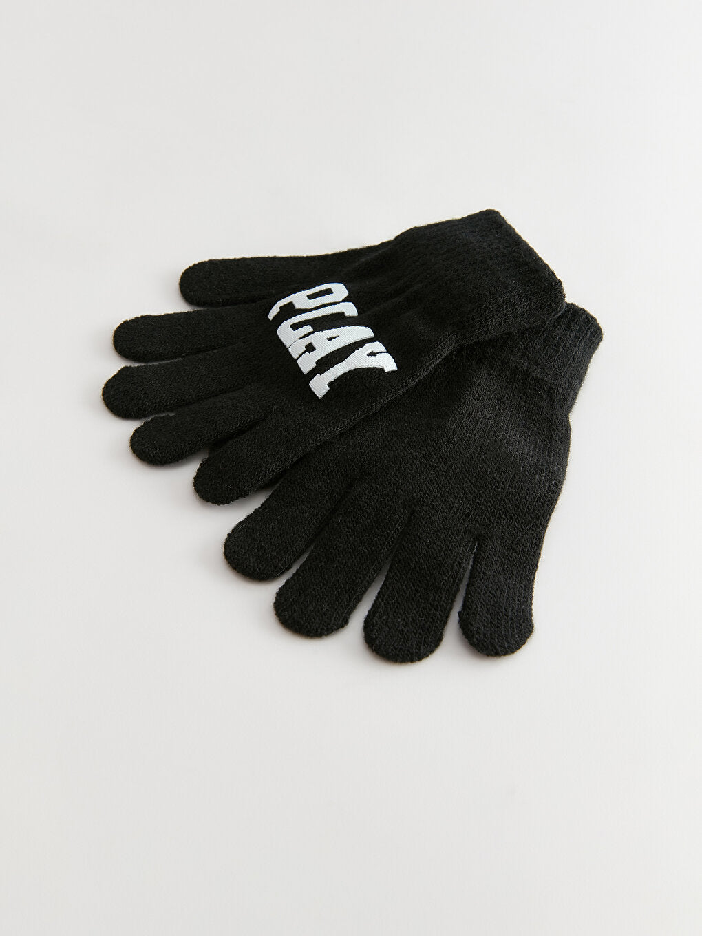 Printed Boy's Knitwear Gloves