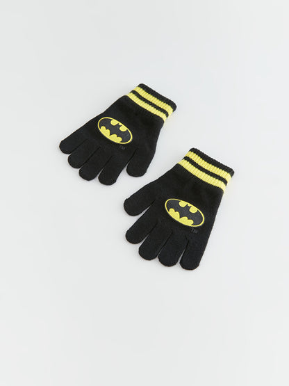 Batman Licensed Boy's Knitwear Gloves