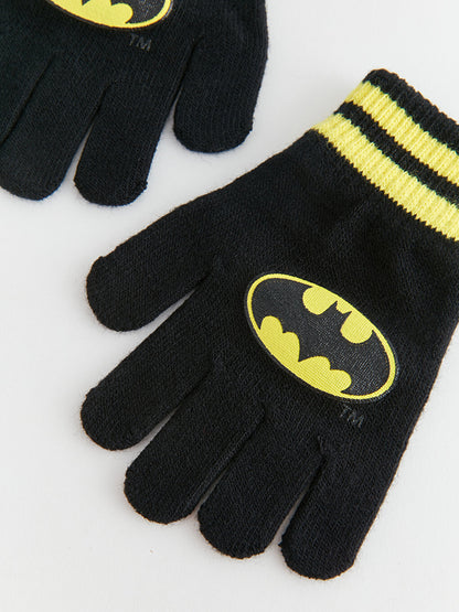 Batman Licensed Boy's Knitwear Gloves