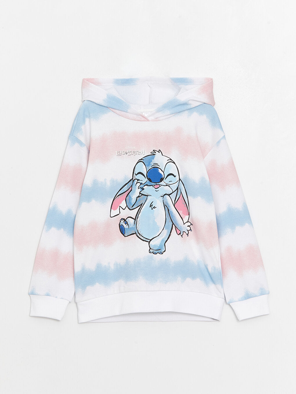 Lilo and Stitch Printed Long Sleeve Girls' Hoodie