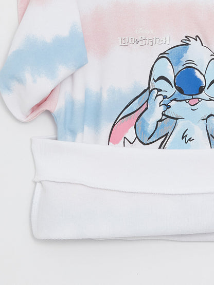 Lilo and Stitch Printed Long Sleeve Girls' Hoodie