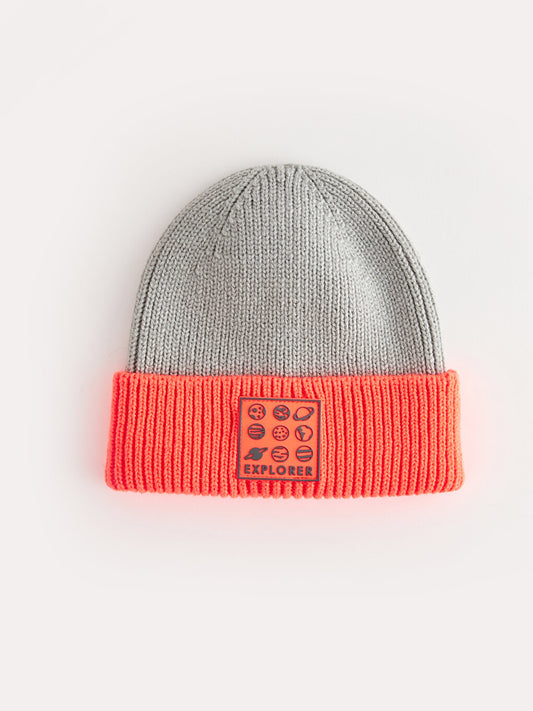 Label Detailed Boy's Beanie