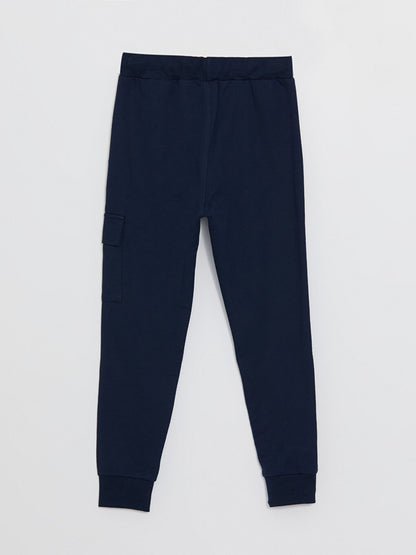 Boys' Jogger Sweatpants with Elastic Waist