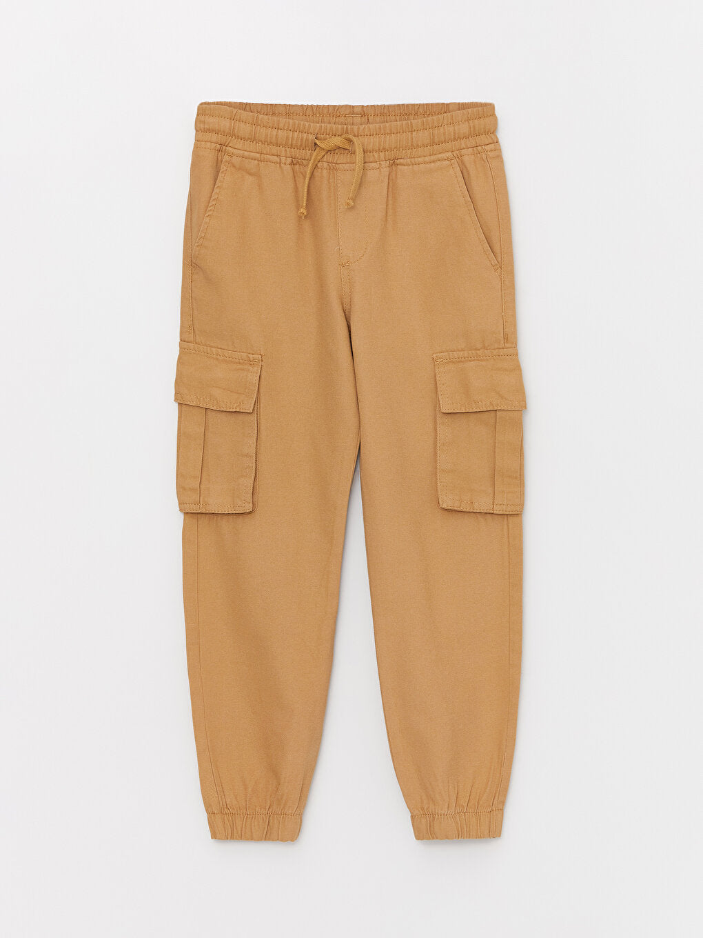 Boys' Cargo Jogger Pants with Elastic Waist