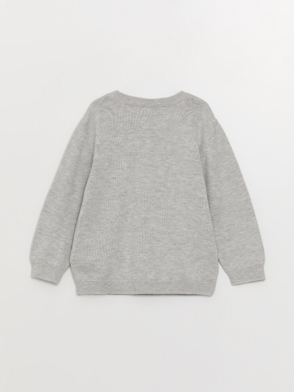 Crew Neck Long Sleeve Baby Boy Knitwear Sweater