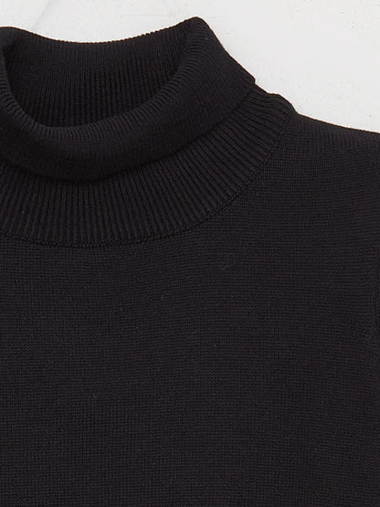 Turtleneck Baby Boy Knitwear Sweater