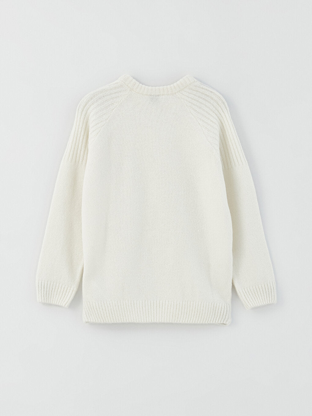 Comfortable Crew Neck Basic Boy's Knitwear Sweater