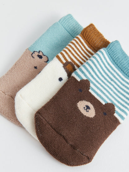 Printed Baby Boy Socks 3-pack