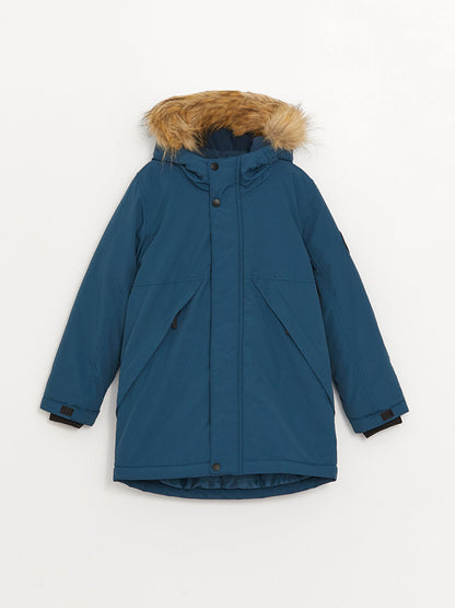 Hooded Boy's Parka