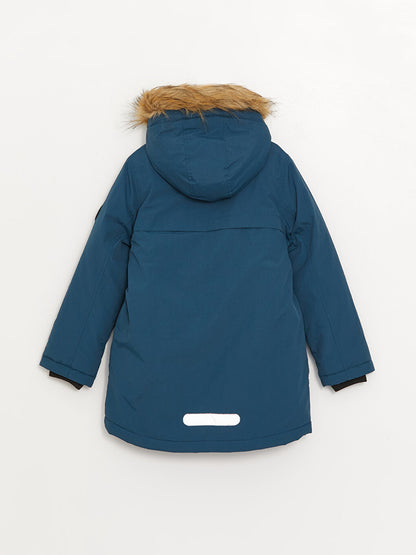 Hooded Boy's Parka